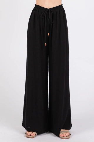 The Wide‑Leg Pull On Pant