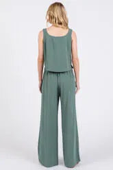 The Clean Line Wide‑Leg