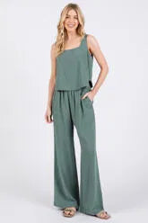 The Clean Line Wide‑Leg