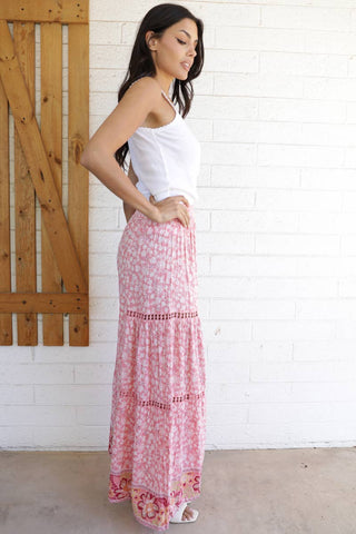 Sundrift Lace Smocked Wide Leg Pants