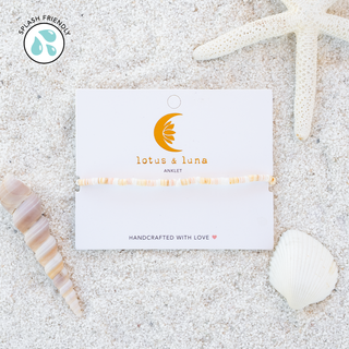 Mini Puka Shell Anklet Collection