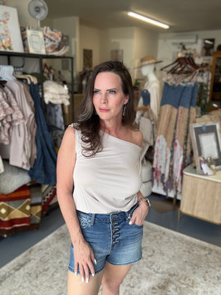 Cold Shoulder Please Top