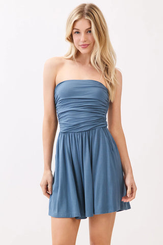 The Coastal Ease Tank Romper