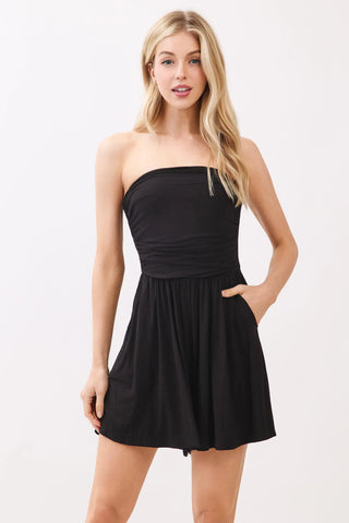 The Coastal Ease Tank Romper