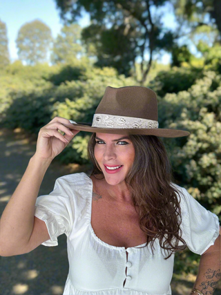 BOHEMIAN WOOL FELT HAT