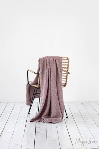 Waffle throw in various colours
