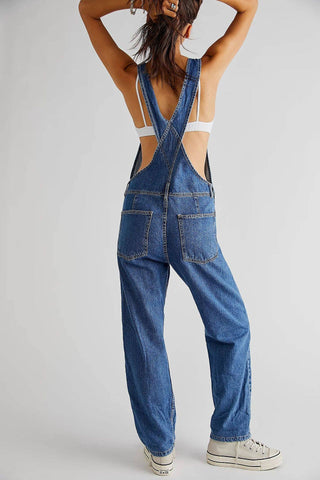 Vintage washed Denim overalls