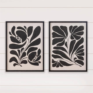 Modern Botanical Framed Prints – Set of 2