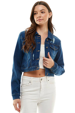 Wildflower Blue Denim Jacket