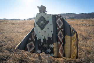 Southwest Alpaca Blanket - Mojave Reversible