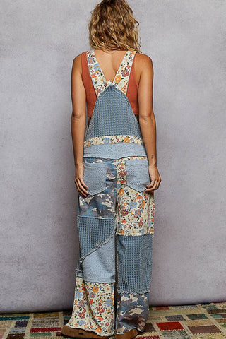 Canvas Bloom Overalls