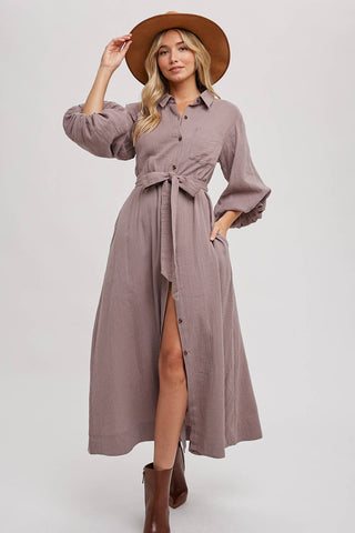 Bell of the Ball Shirt Dress