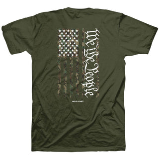 Cactus Trail We The People Camo T-Shirt - Military Green Patriotic Tee | Laciann Collective