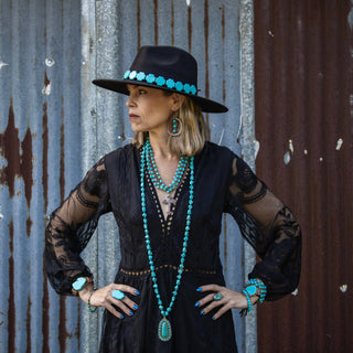 Turquoise Triple Strand Bracelet