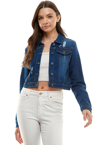 Wildflower Blue Denim Jacket