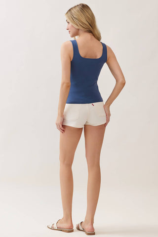 Basic Double Layer Sweater Tank Top