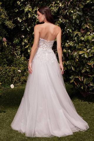 Enchanting Lace & Tulle A-Line Bridal Gown | Laciann Collective