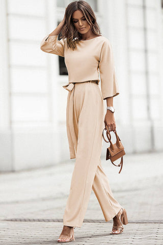 Chic Wide Leg Jumpsuit