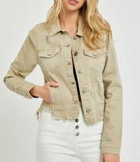 RISEN Curve Command Denim Jacket
