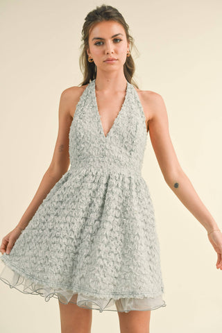 halter plain mini a-line dress + mesh arm sleeves Amazon.com: HTZMO Sexy Women's Halter Flounce Sleeves Ruched Mini Dress Sheer Mesh Side Split Cute Party Short Dresses Pink XS : Clothing, Shoes & Jewelry