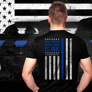 Desert Shield Police Flag Tee | Laciann Collective