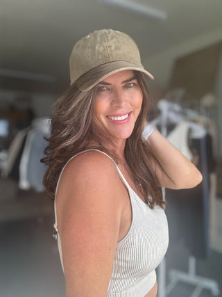 Vintage Washed Trucker Hat Baseball cap mocha