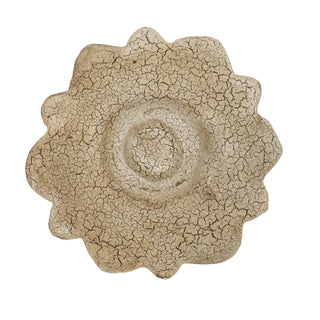 Emerson Flower Jewelry Trinket Tray White Paper Mache