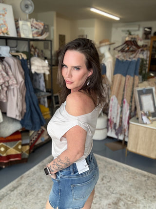 Cold Shoulder Please Top