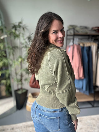 Half Zip Me Sweatshirt