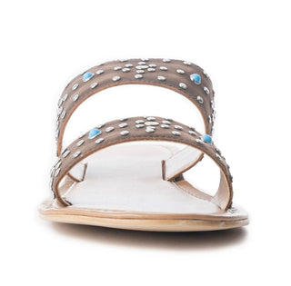 Sagebrush Concho Sandals in Brown