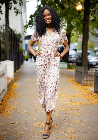 Sweet As Honey Floral Dress