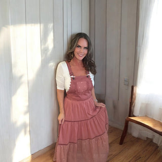 Desert Rose Overall Dress