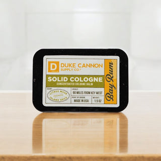 Bay Rum Solid Cologne -