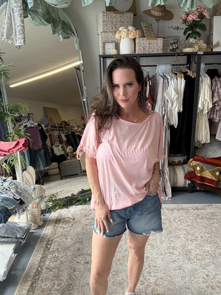 Blush Breeze Top