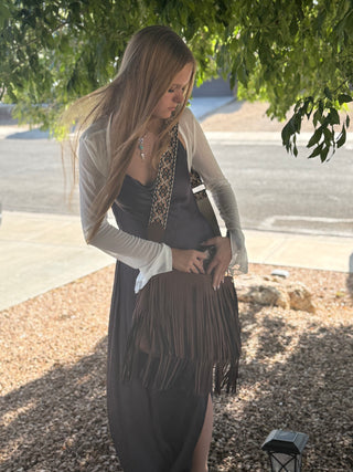 Keepsake Cowlneck Maxi Dress