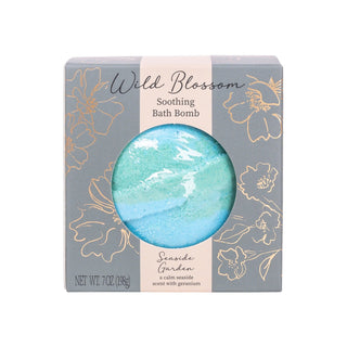 Wild Blossom Soothing Bath Bomb - Seaside Garden