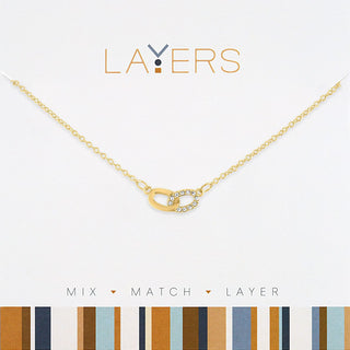 Gilded Trail Layered Necklace