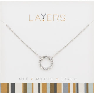 Ravine Frost Layered Necklace