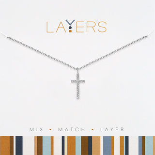 Ocotillo Cross Layered Necklace
