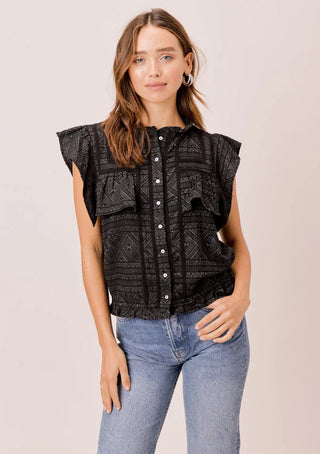 Trimmed to Impress Blouse