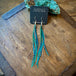 Green & Turquoise Grizzly / Silver