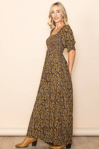 Golden Hour Bloom Wide Leg One-Piece