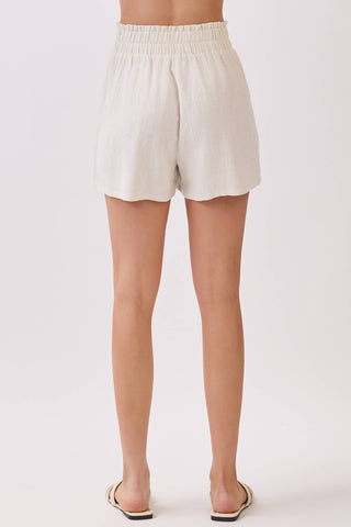 Sedona Ruffled Waist Elastic Shorts