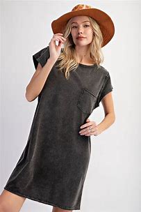 Easel Desert Drift Shirt Dress