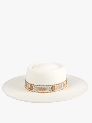 Ripley Floral Wide Brim Hat