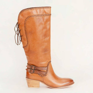 Loyal West Dusty Trail High Boot in Calfskin