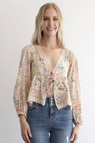 Nomad Lace Top