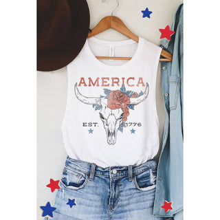 America Est. 1776 Graphic Tank Top