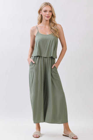 Flowy Cami Wide Leg Jumpsuit