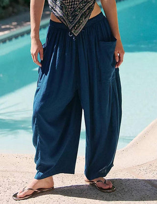 Mesa Elastic Waist Loose Pants